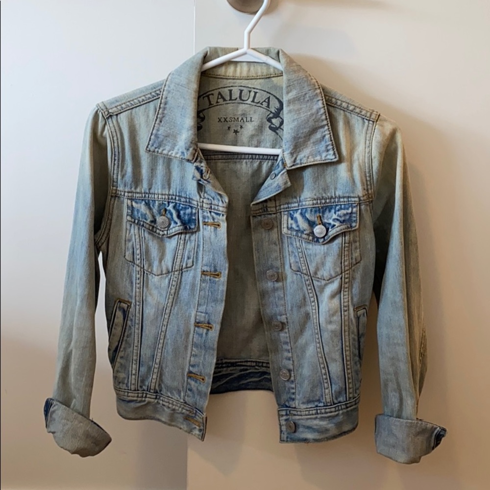 Aritzia (Talula) Jean jacket, xxs - Picture 1 of 2